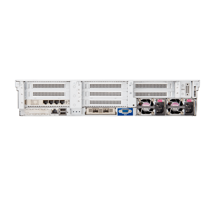 HPE ProLiant DL385 Gen10+ servrar 0 GB Rack (2U) AMD EPYC 7402 2,8 GHz 32 GB DDR4-SDRAM 800 W