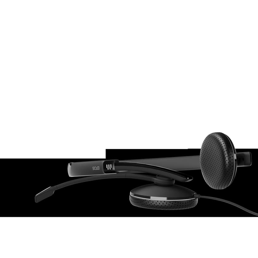 EPOS ADAPT 165 II Stereo USB-C Avaya, Cisco Webex, Google Voice, Google Meet, Swyx, Google Chromebook, Amazon Chime Svart