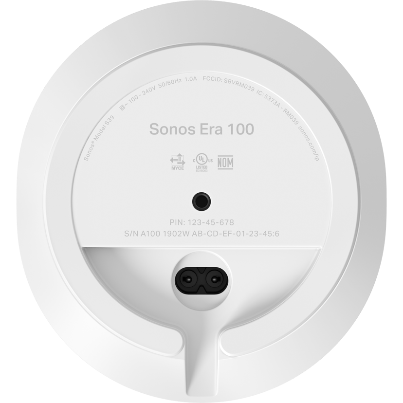 SONOS Era 100 - (Löytötuote luokka 2) Valkoinen