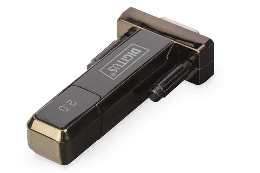 Digitus USB till Seriell adapter USB 2.0 DB9 Hane