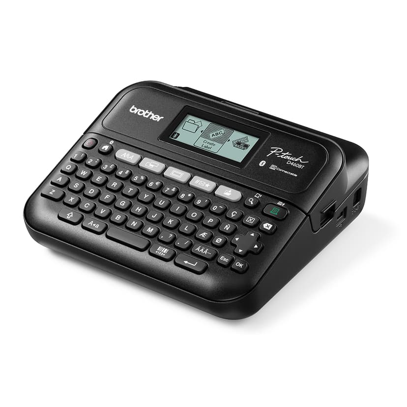 Brother PT-D460BTVP etikettitulostin Lämpösiirto 180 x 180 DPI 30 mm/s Langallinen & langaton TZe Bluetooth QWERTY