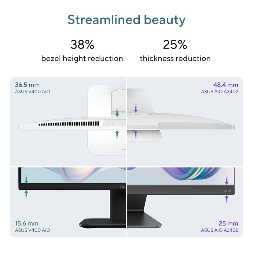 ASUS V400 All-In-One Intel Core 5 16GB 512GB 23.8"