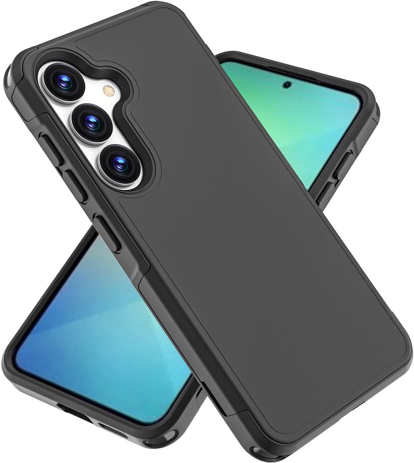 Cirafon Aegis Iskunkestävä puhelinkotelo (MIL-STD-810H) Samsung Galaxy S25 Musta