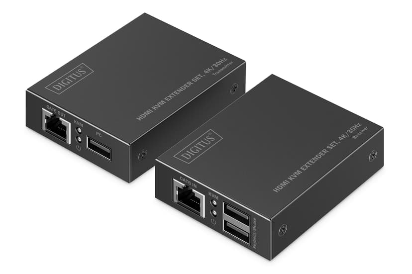 Digitus DS-55357 KVM -kytkin Lähetin & vastaanotin