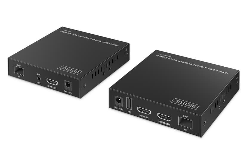 Digitus DS-55348 KVM-förlängare Sändare och mottagare