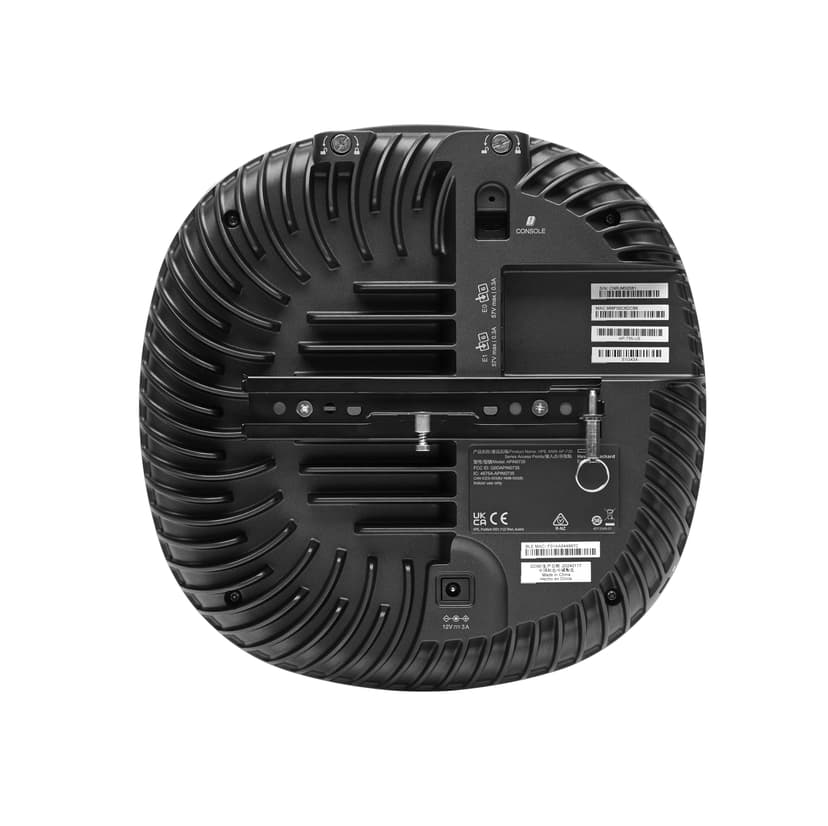 HPE Aruba Networking AP-735 (RW) Tri Radio 2x2 Wi-Fi 7 Internal Antennas Campus Access Point Hvit Strøm over Ethernet (PoE)