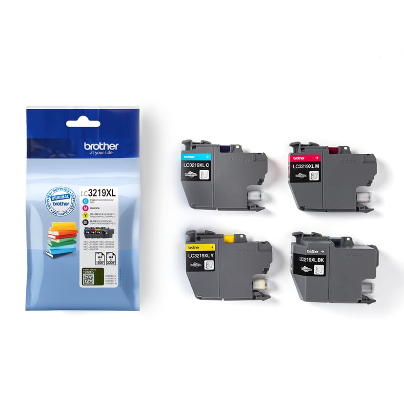 Brother Blekk Multipack XL (BK/C/M/Y) - MFC-J5330/MFC-J6930