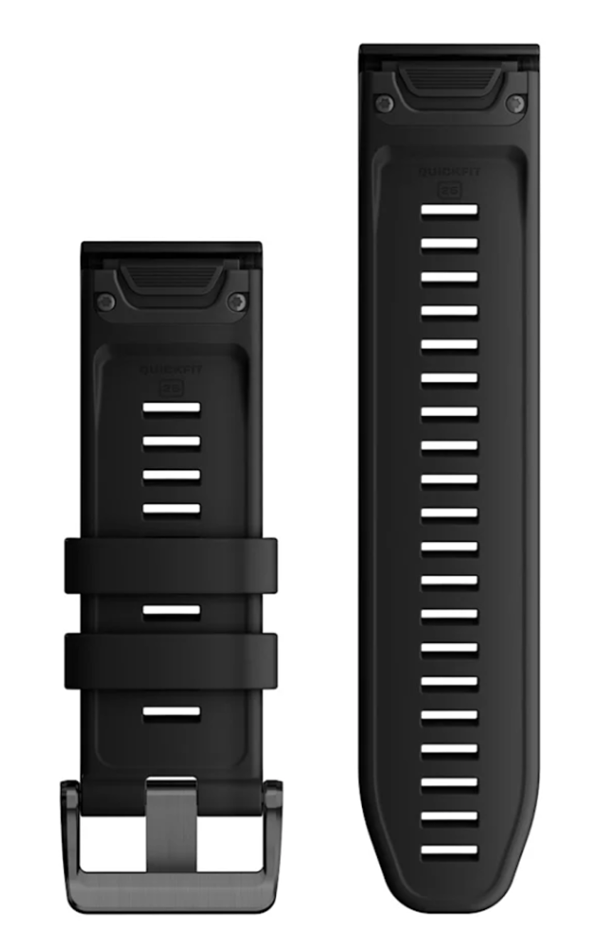 Garmin QuickFit Hihna musta Silikoni