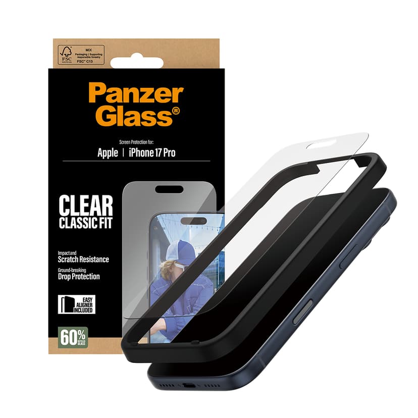 Panzerglass Classic Fit iPhone 17 Pro
