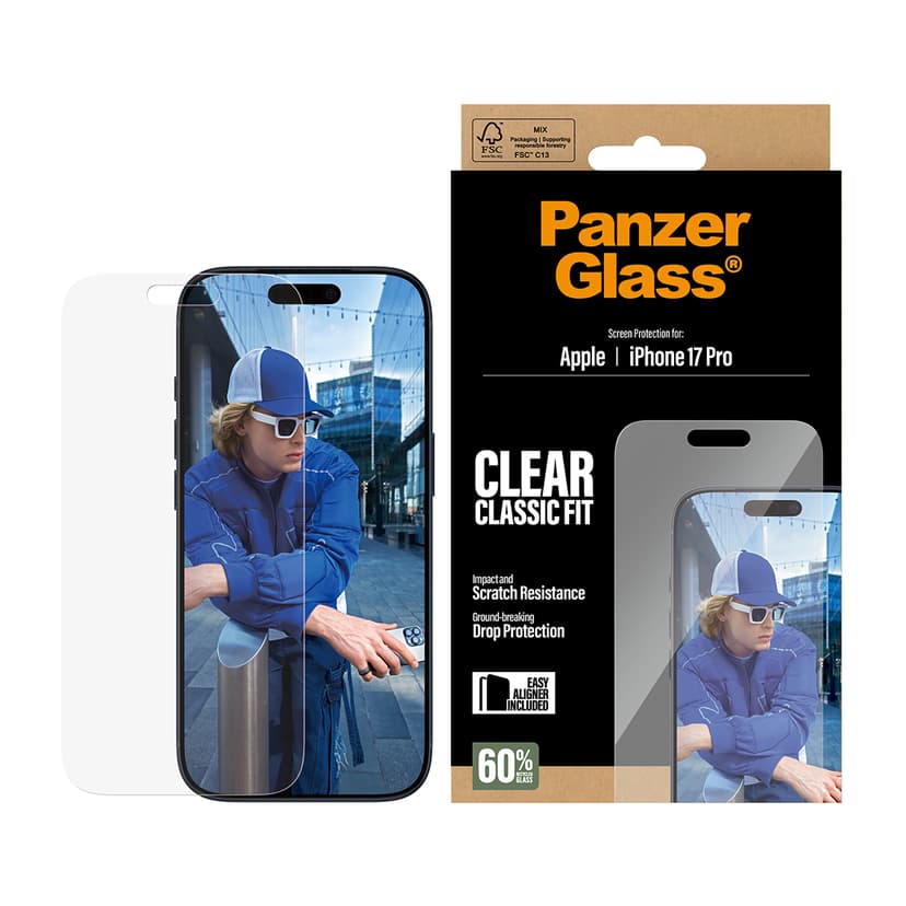 Panzerglass Classic Fit iPhone 17 Pro