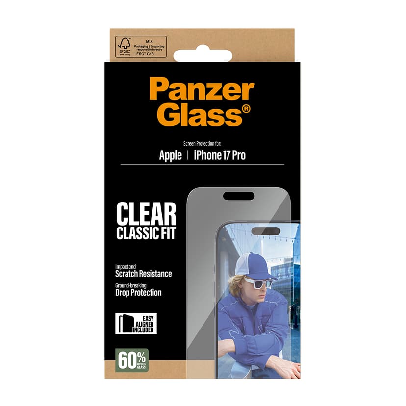 Panzerglass Classic Fit iPhone 17 Pro