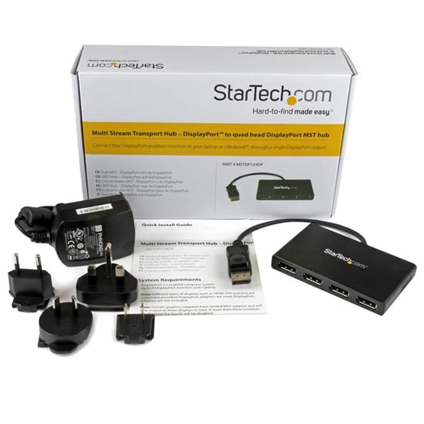 Startech DisplayPort to DP Multi Monitor Splitter