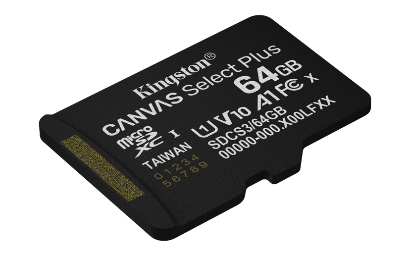 Kingston Canvas Select Plus G3 64GB MicroSDXC UHS-I