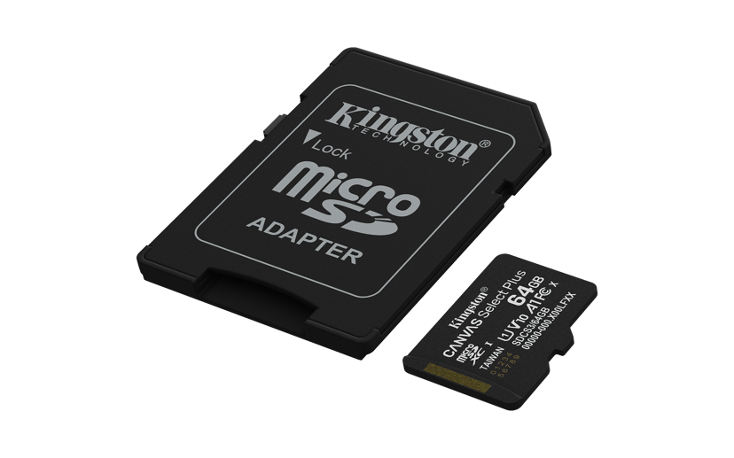 Kingston Canvas Select Plus G3 64GB MicroSDXC UHS-I
