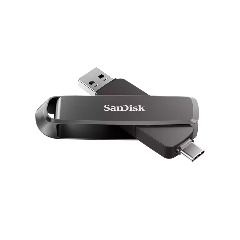 SanDisk Extreme PRO Dual Drive 512GB USB-A / USB-C Musta