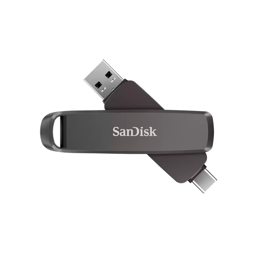 SanDisk Extreme PRO Dual Drive 512GB USB-A / USB-C Musta