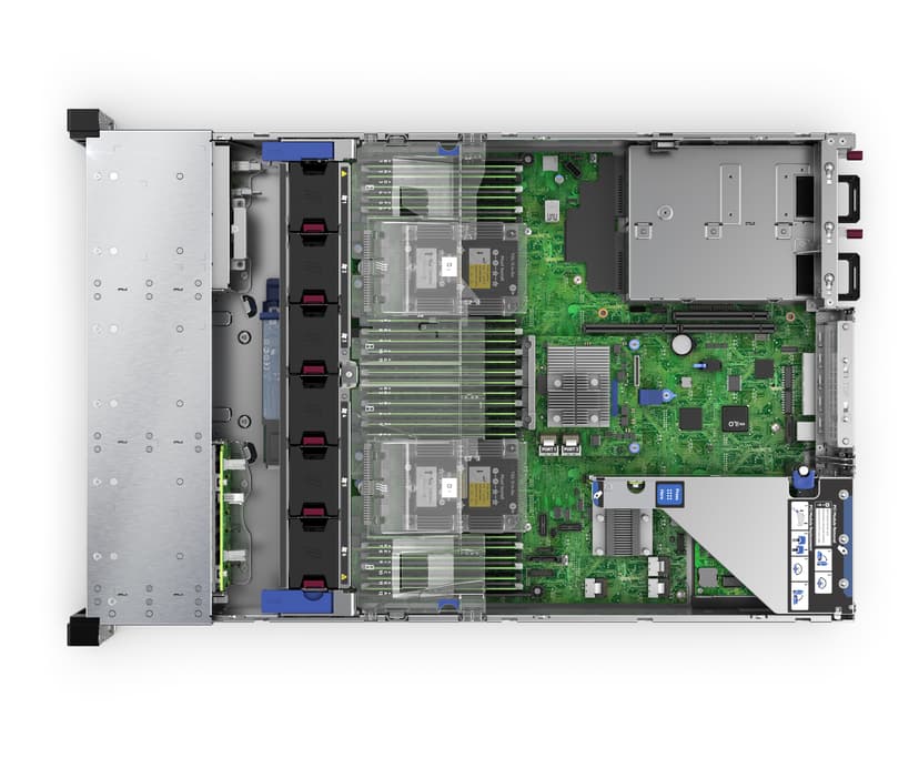 HPE ProLiant DL380 Gen10 4210R 2.4GHz 10-core 1P 32GB-R P408i-a NC 24SFF 800W PS Server servrar 0 GB Rack (2U) Intel® Xeon Silver 2,4 GHz DDR4-SDRAM