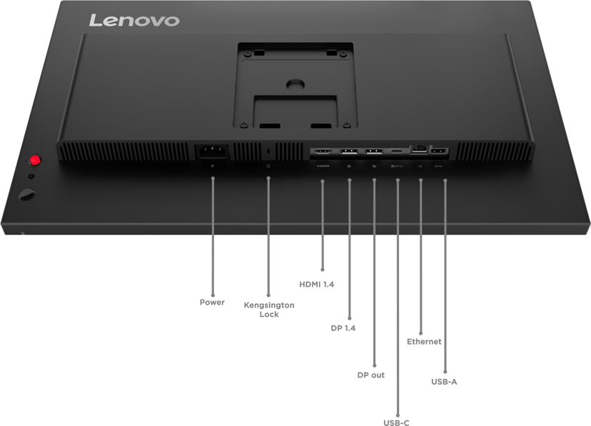 Lenovo ThinkVision T24D-40 23.8" 1920 × 1080pixels IPS 16:9 120Hz