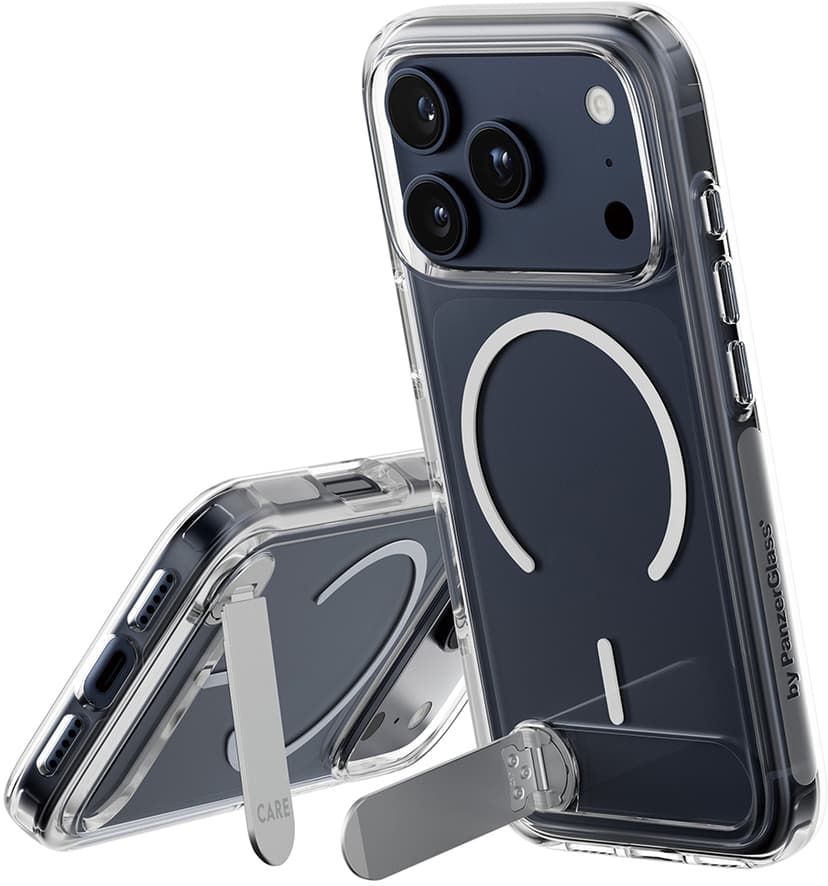 Panzerglass Care Feature Case Kickstand/Magsafe iPhone 17 Pro Transparent