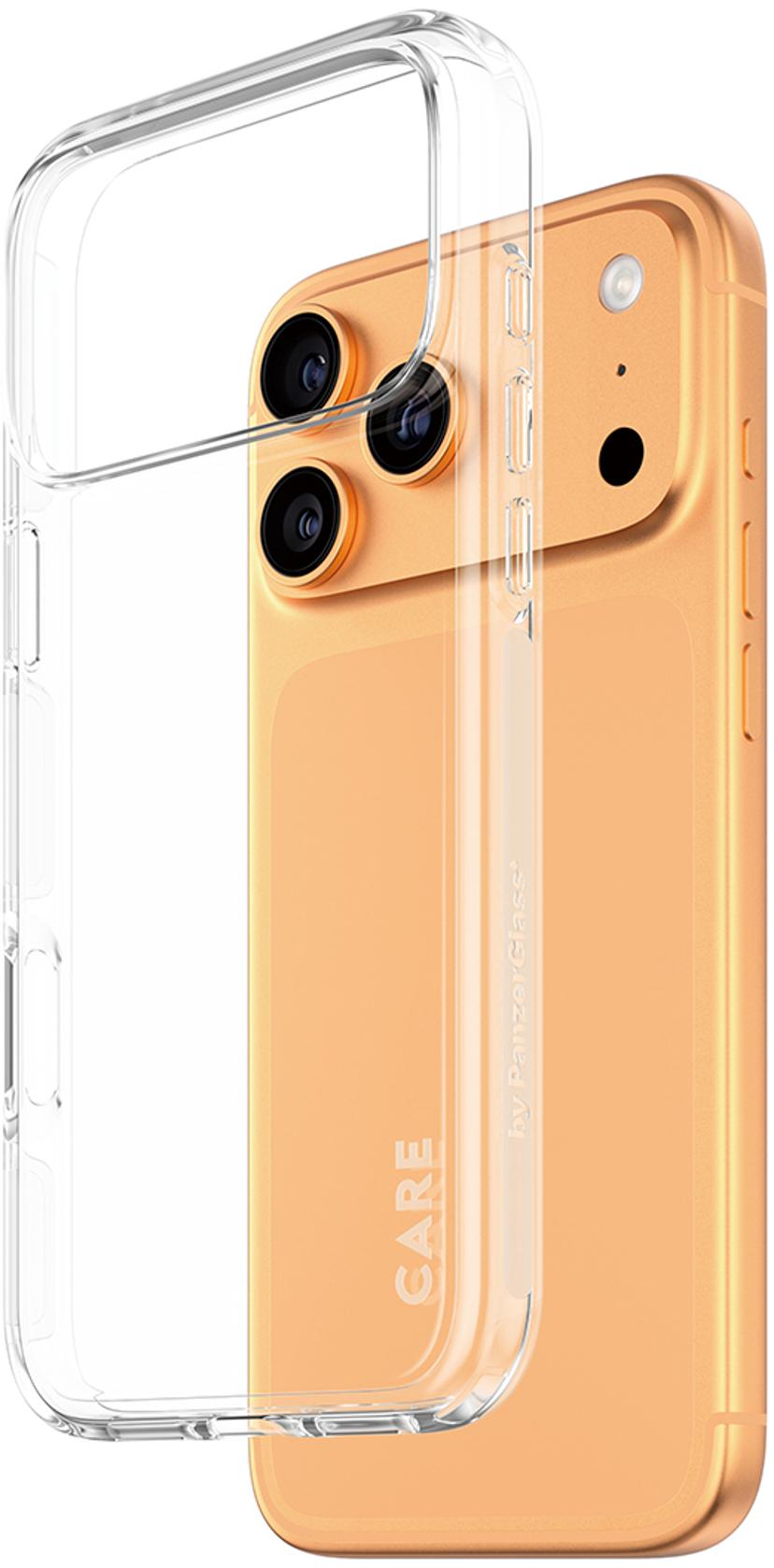 Panzerglass Care Urban Combat Case iPhone 17 Pro Max Läpinäkyvä