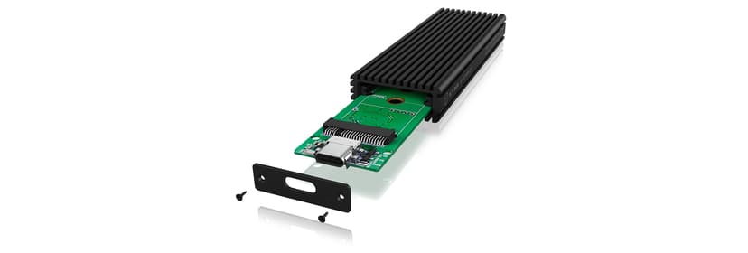 Icy Box Icybox External Enclosure m.2 Nvme SSD USB-C Black