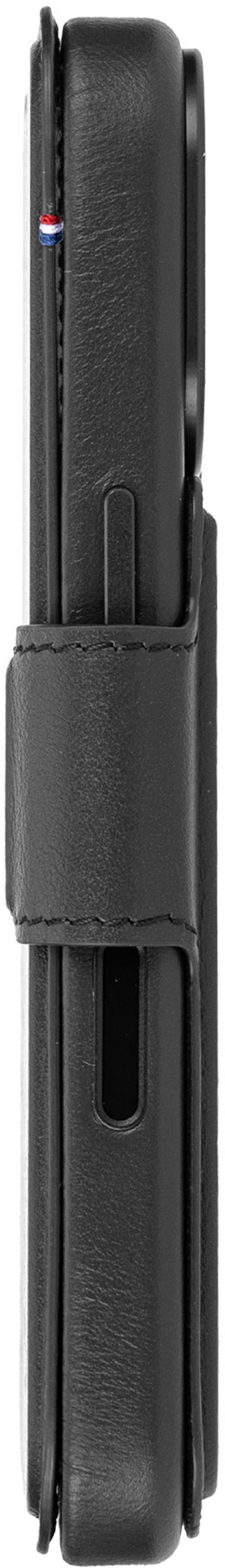 Decoded Leather Detachable Wallet iPhone 17 Pro Musta