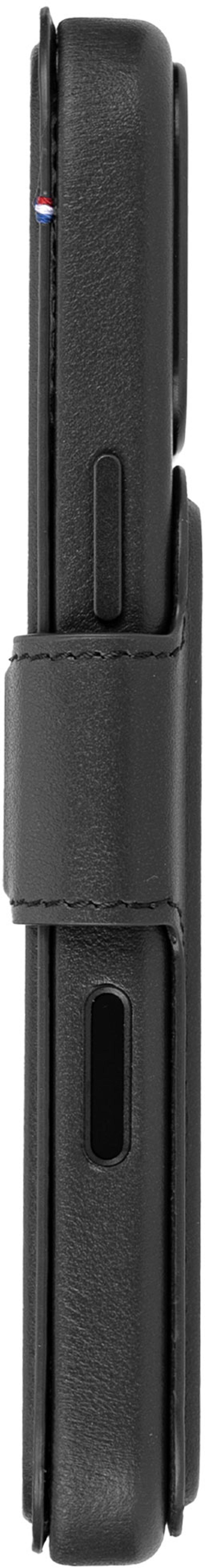 Decoded Leather Detachable Wallet iPhone 17 Pro Max Musta