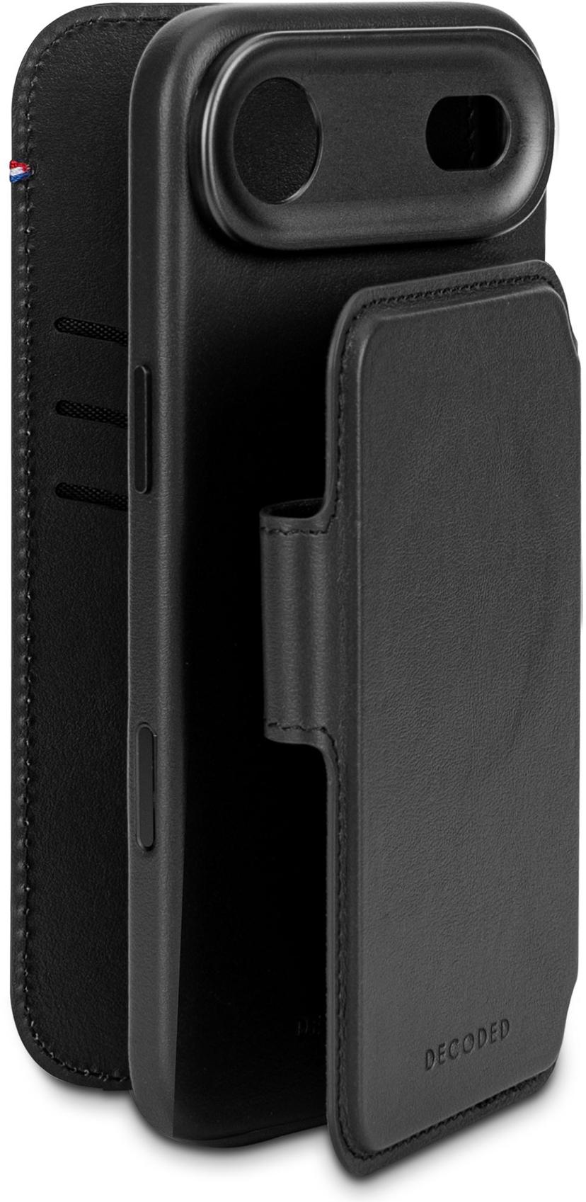 Decoded Leather Detachable Wallet iPhone Air Sort