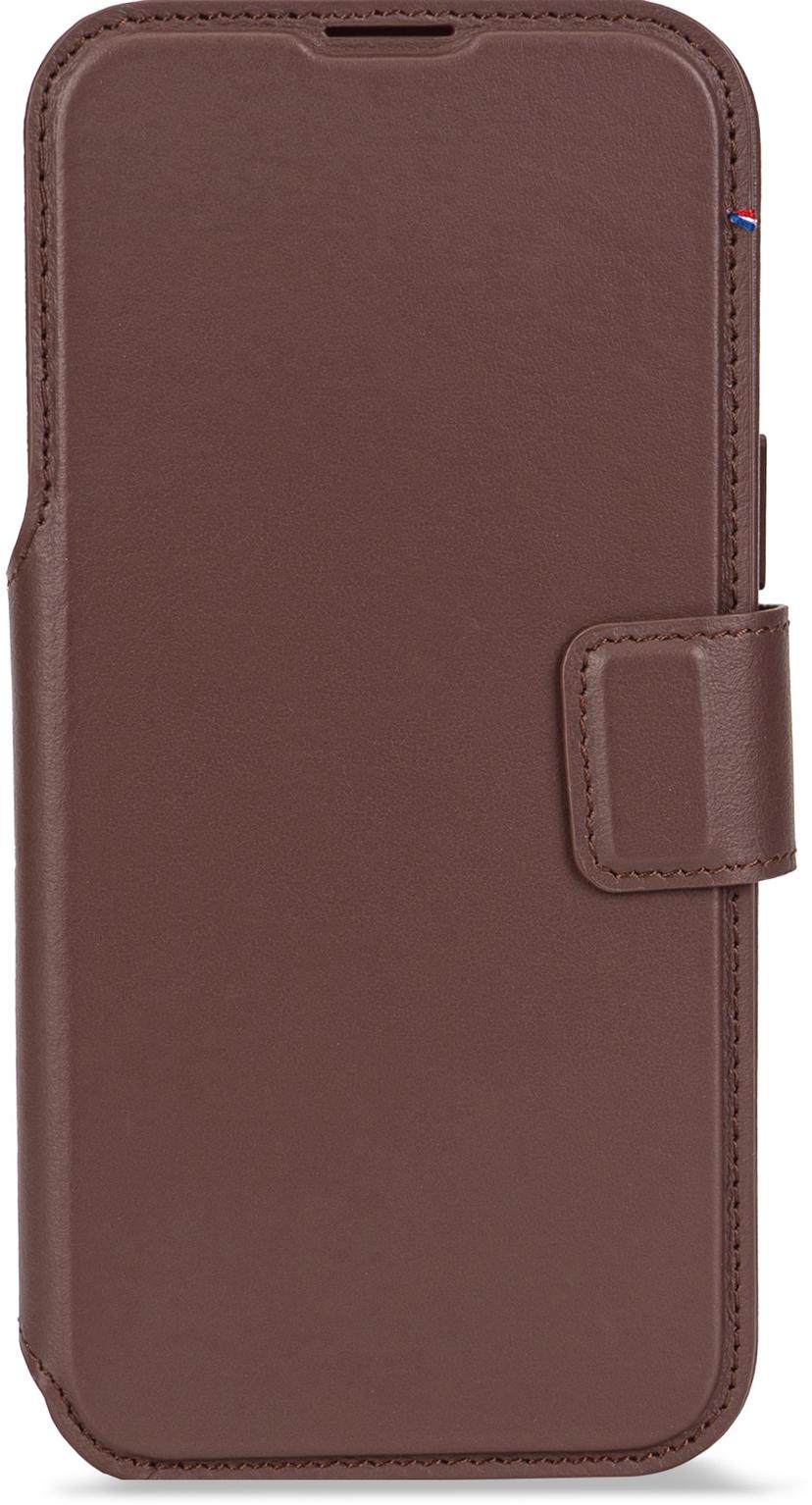 Decoded Leather Detachable Wallet iPhone 17 Pro Ruskea