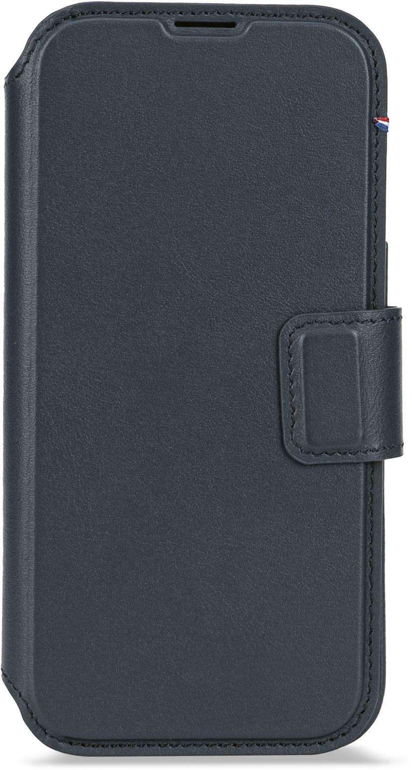 Decoded Leather Detachable Wallet iPhone 17 Marinblå