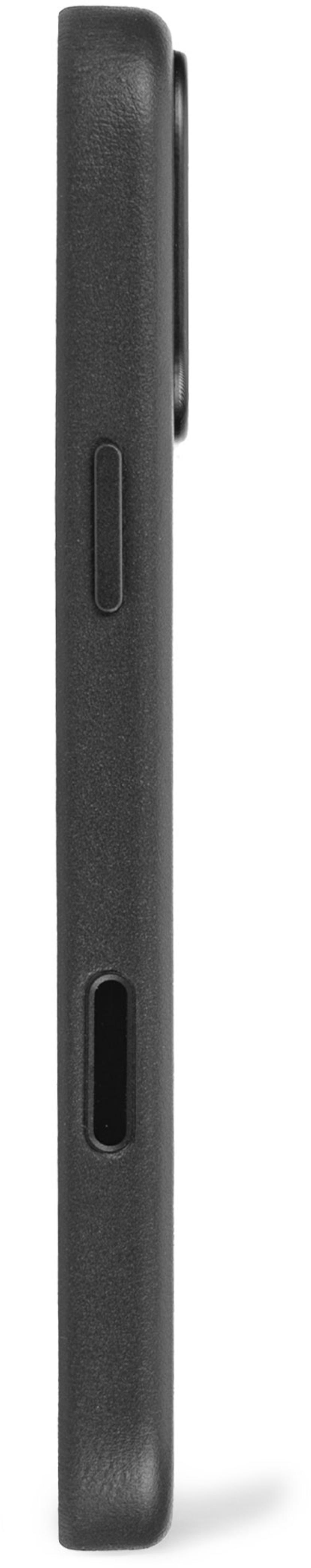 Decoded Leather Backcover iPhone 17 Pro Musta