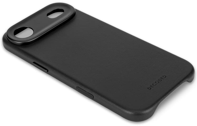 Decoded Leather Backcover iPhone Air Sort