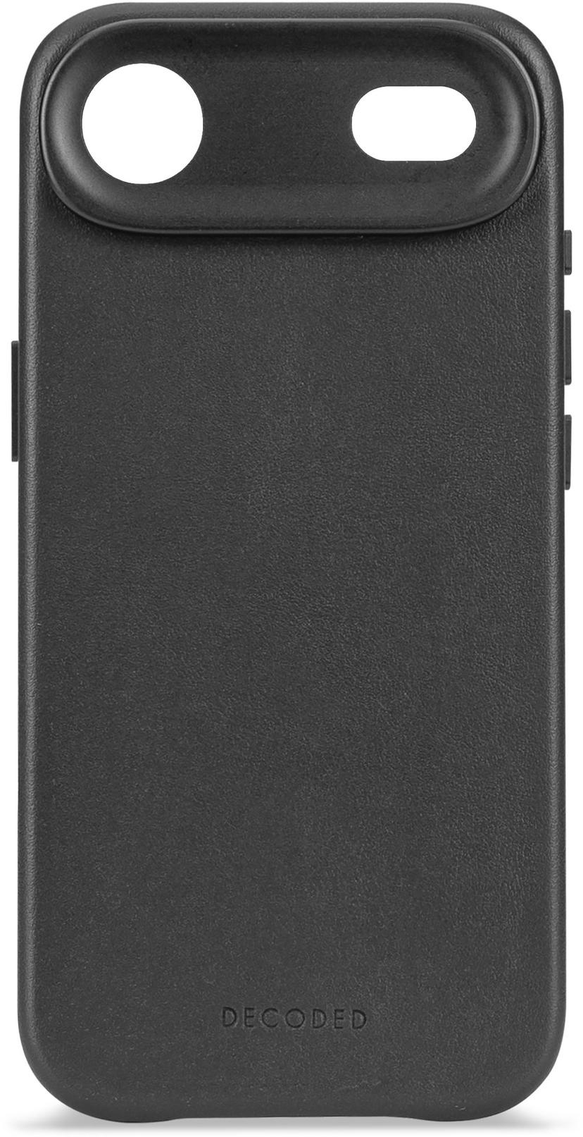 Decoded Leather Backcover iPhone Air Sort