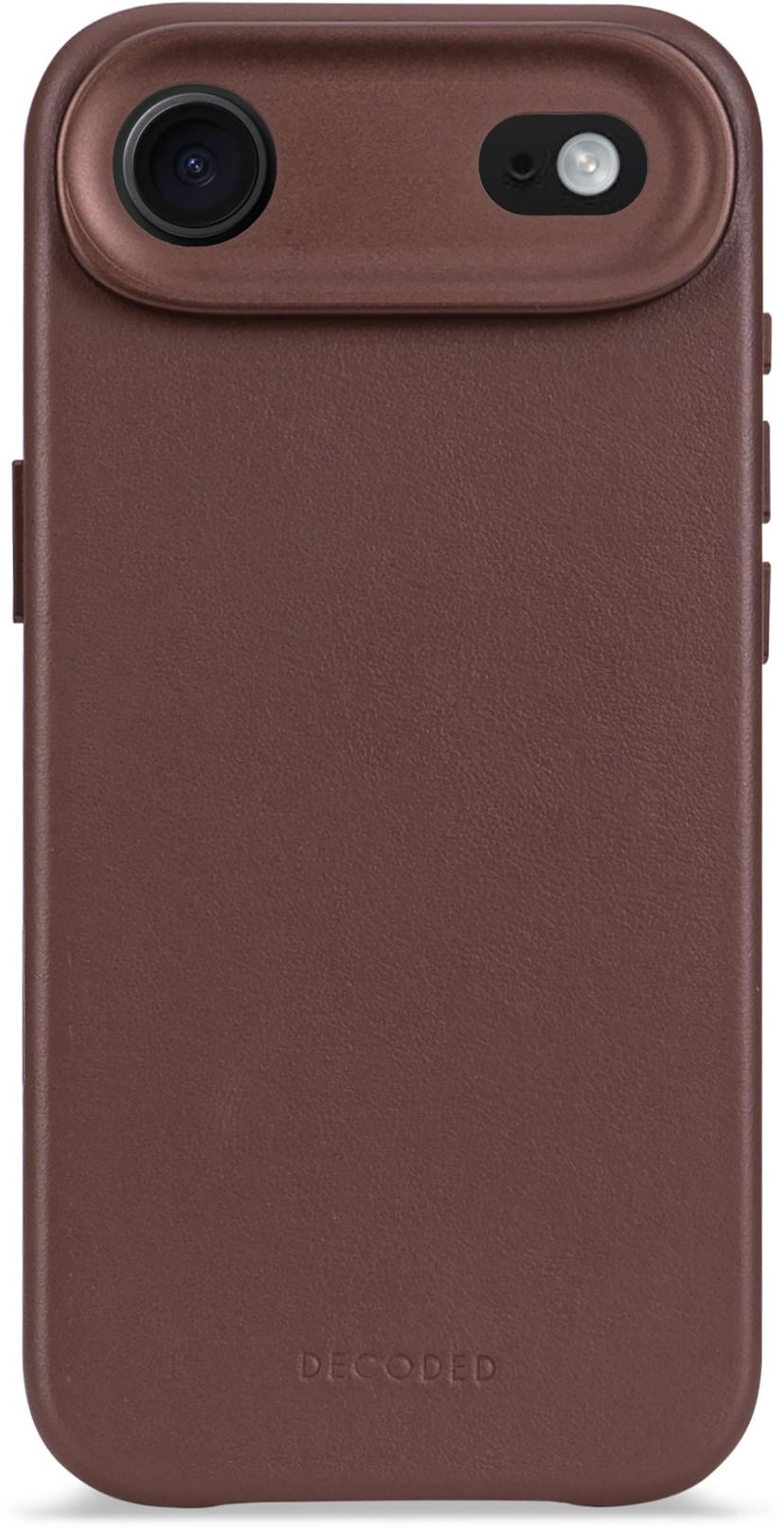 Decoded Leather Backcover iPhone Air Bruin