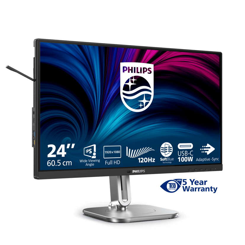 Philips 24B2U4301 23.8" 1920 × 1080pixels IPS 16:9 120Hz