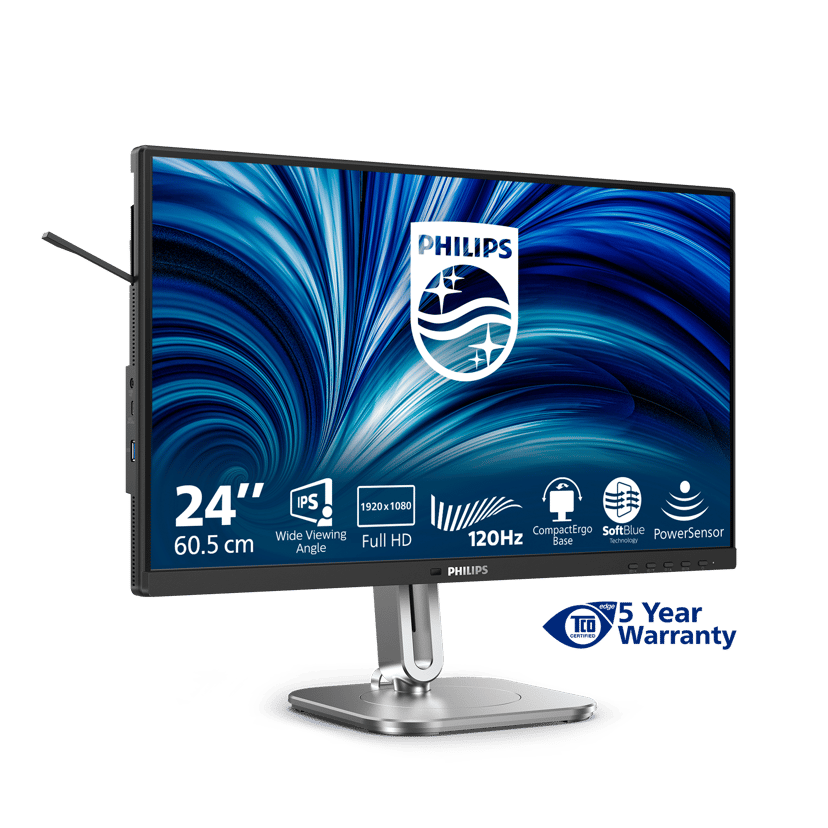Philips 24B2N4200 23.8" 1920 × 1080pixels IPS 16:9 120Hz