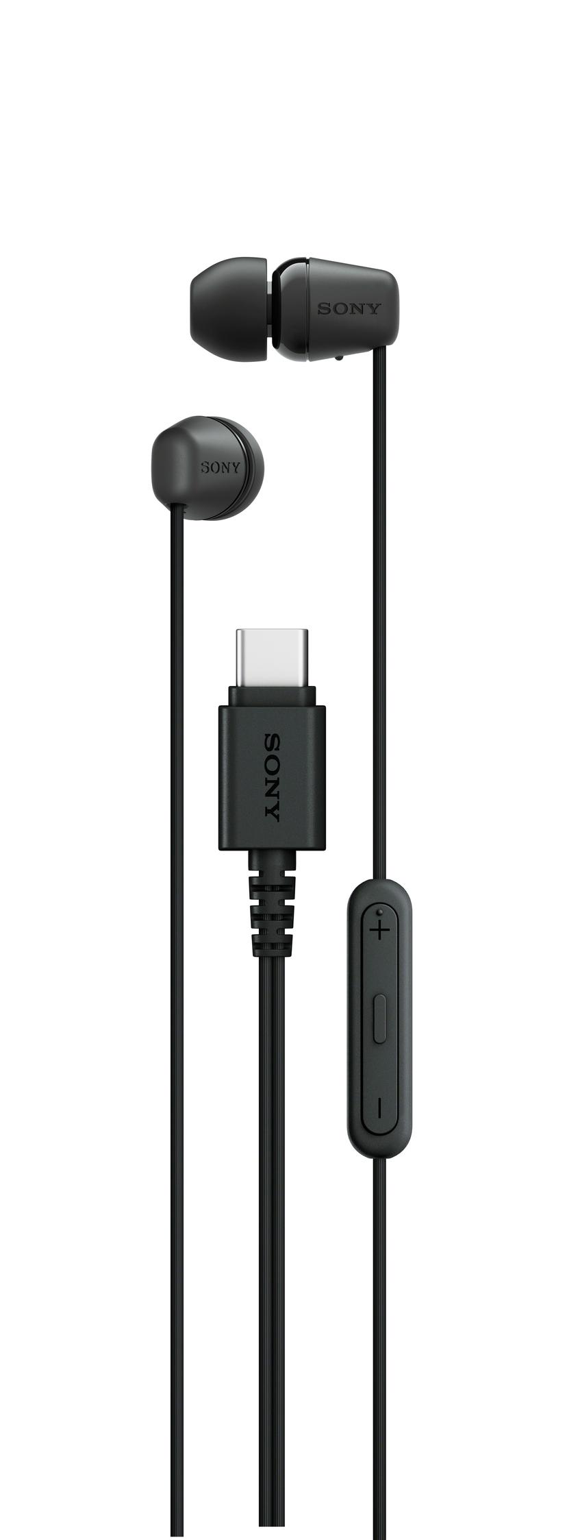 Sony IER‑EX15C Stereo USB-C Svart