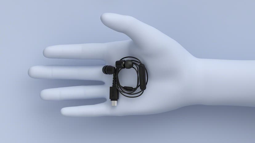 Sony IER‑EX15C Stereo USB-C Sininen