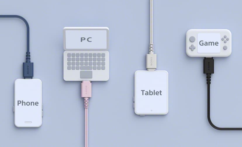 Sony IER‑EX15C Stereo USB-C Svart