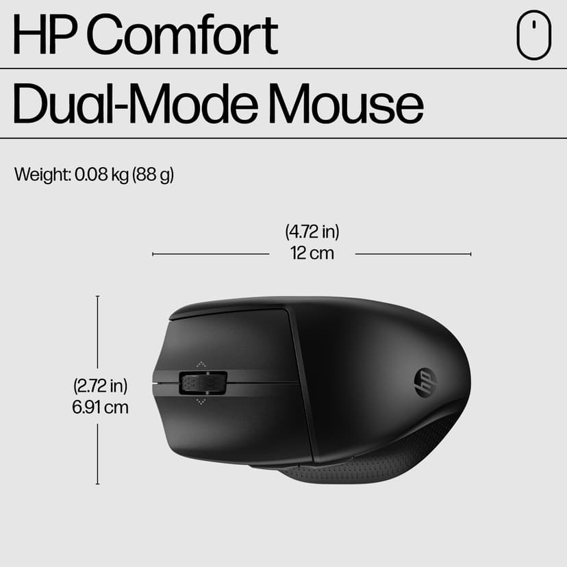 HP 685 Comfort Mice & Keyboard Combo Trådløs Nordisk