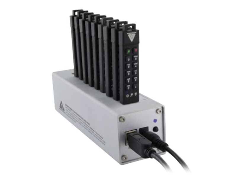 Apricorn Aegis Configurator On USB Key Bundle With 10-Port USB Hub