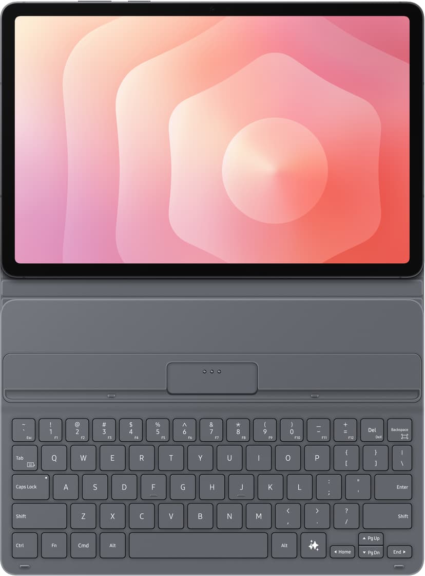Samsung Book Cover Keyboard Slim Samsung Galaxy Tab S11 Nordisk Svart