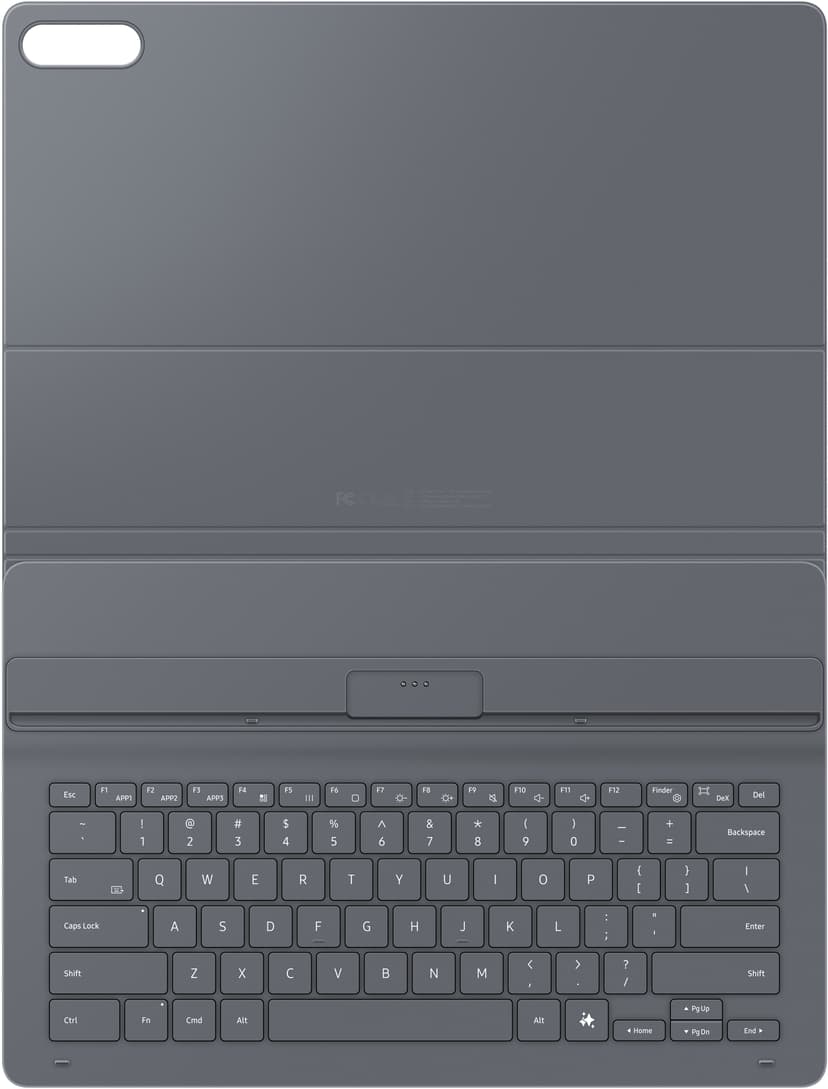 Samsung Book Cover Keyboard Slim Samsung Galaxy Tab S11 Ultra Nordisk Svart