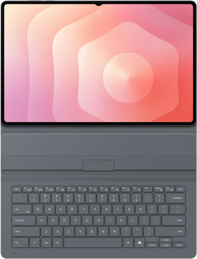 Samsung Book Cover Keyboard Slim Samsung Galaxy Tab S11 Ultra Nordisk Svart