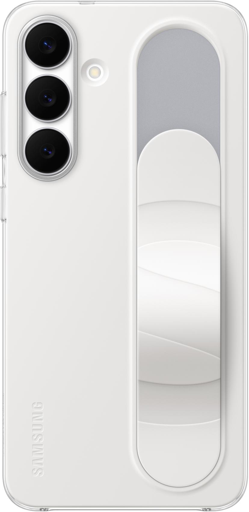Samsung Standing Grip Case Samsung Galaxy S25 FE Hvit
