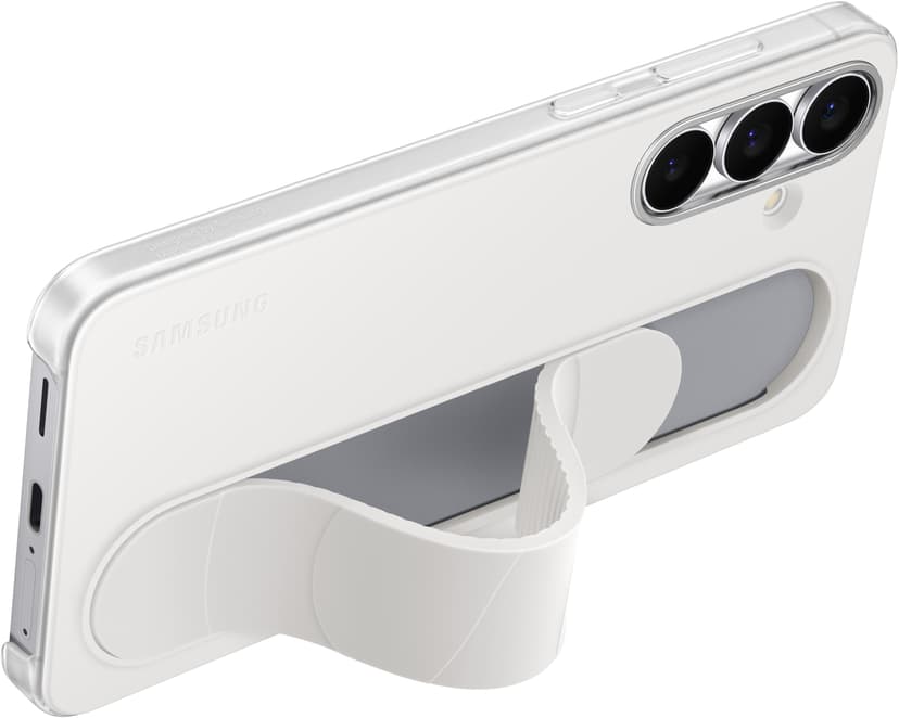 Samsung Standing Grip Case Samsung Galaxy S25 FE Valkoinen