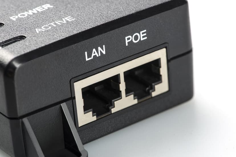 Microconnect 802.3AF/At PoE-injektor 30W