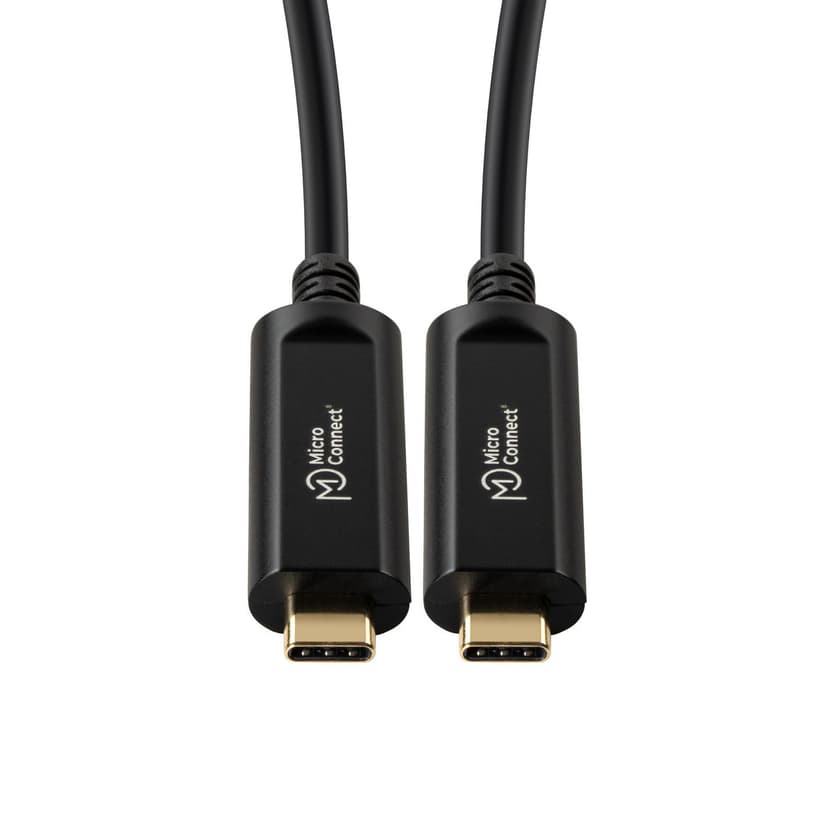 Microconnect Video optical cable 20m USB-C USB-C Svart