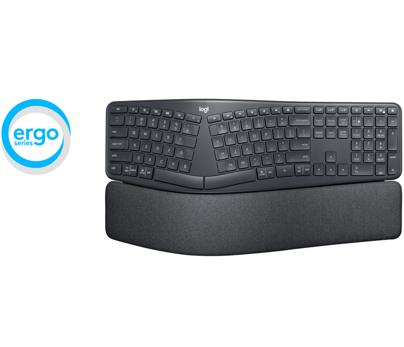 Logitech ERGO K860 Trådlös Engelska (Storbritannien)