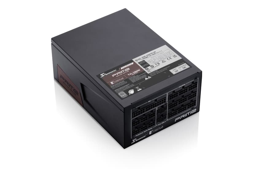 Seasonic PRIME TX-1600W Noctua Edition 1600W ATX 80+ Titanium Strømforsyning